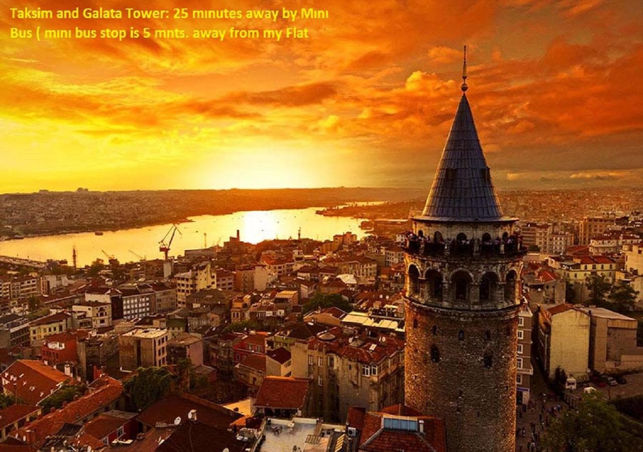 Feeling At Home In Istanbul Center 5 Minutes Walk To The Atakoey Metro Station & Metrobus Buitenkant foto